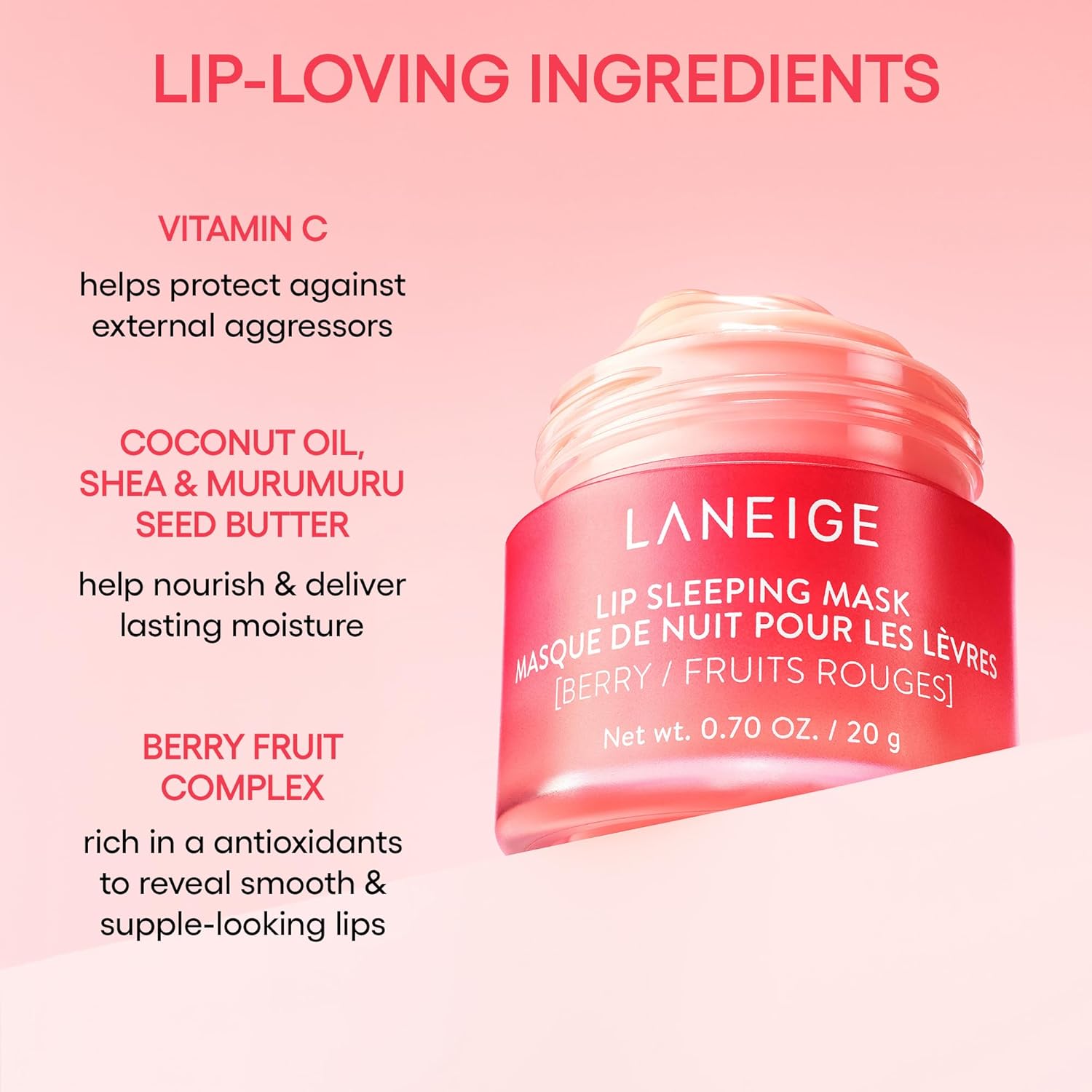 Laneige Skincare & Lip Care Holiday Gift Sets – Lip Mask, Water Bank, Lip Glowy Balm – Beauty Essentials for Gifting & Self-Care