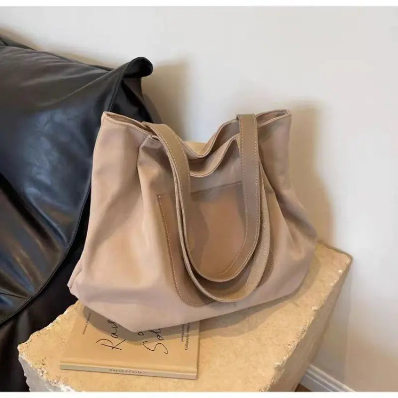 Trendy Portable Canvas Handbags