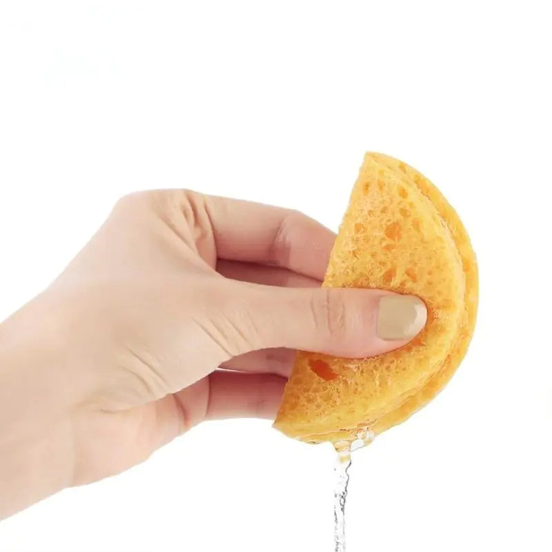 Compressed Facial Cleansing Puff with Wood Pulp Cotton