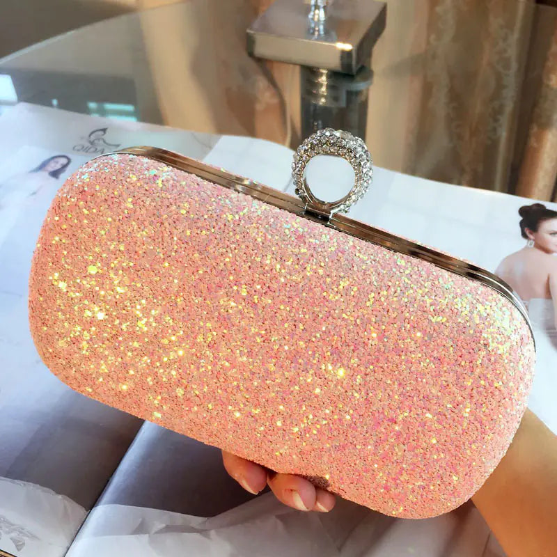 Luxury Sequin Handbags for Women - Elegant Evening Clutch