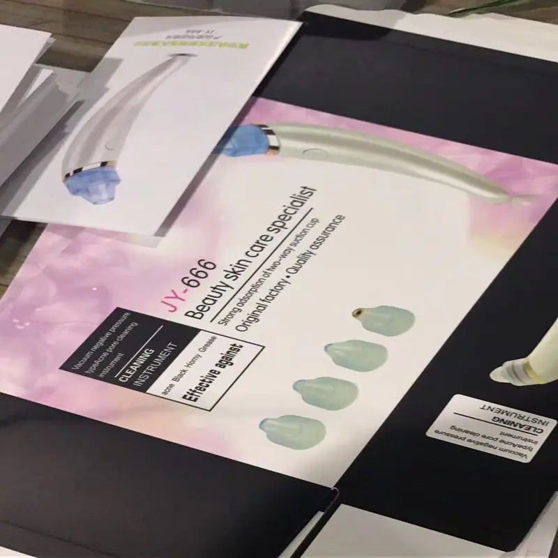 Electric Blackhead Remover and Facial Cleansing Device