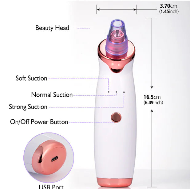 Electric Blackhead Remover Facial Cleansing Device