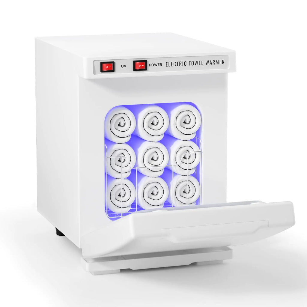 HYTOBP Hot Towel Warmer for Spa Thermostatic Towel Heater 2-in-1 Professional Mini Towel Warmer Beauty Salon and Spa Towel Warmers for Facial.(5L-White)