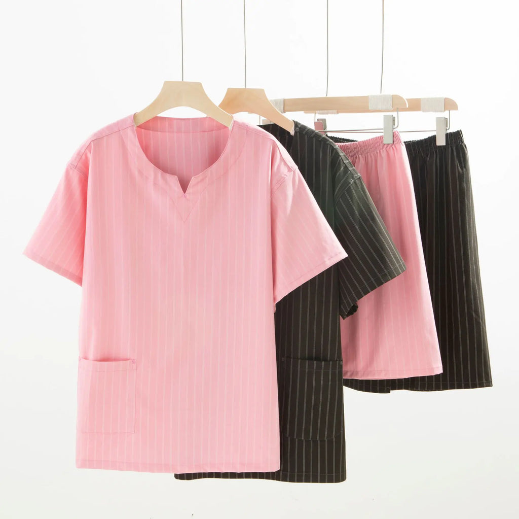 Wholesale Cotton Sauna Suit Set for Beauty Spa